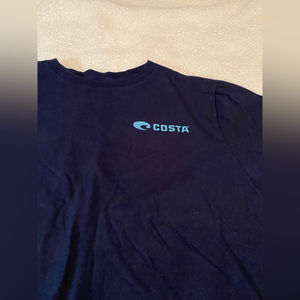 Costa Men's Dark Blue Tee